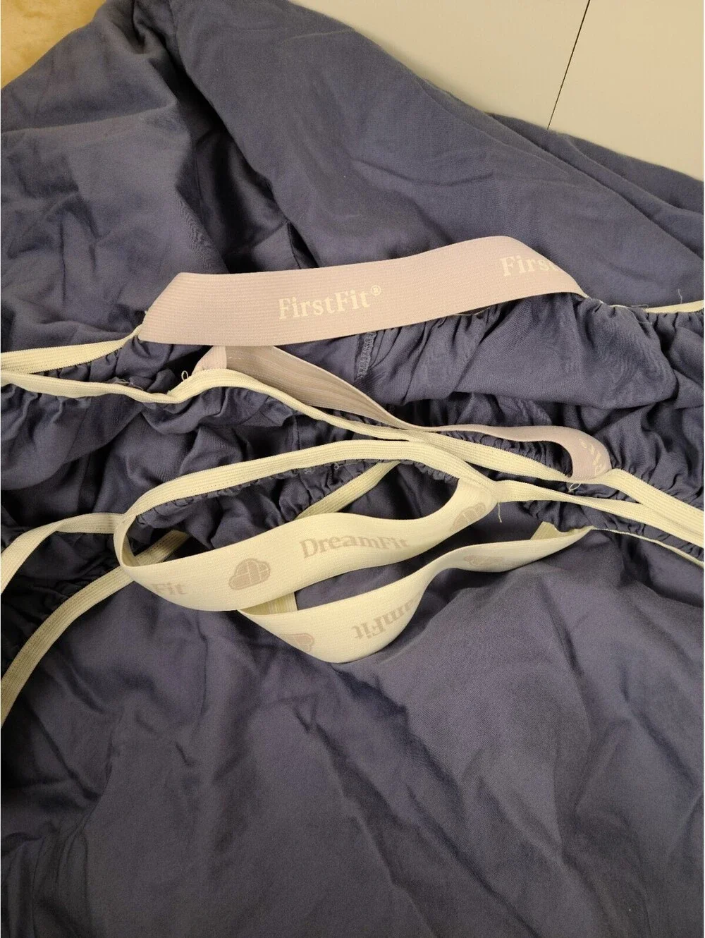 DreamFit 100% Cotton Fitted Sheet Queen